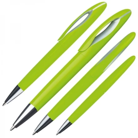 Plastic ballpen FAIRFIELD - light green - (NEG-3539-29)