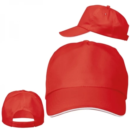 5-panel cap ARLINGTON - red - (NEG-0607-05)