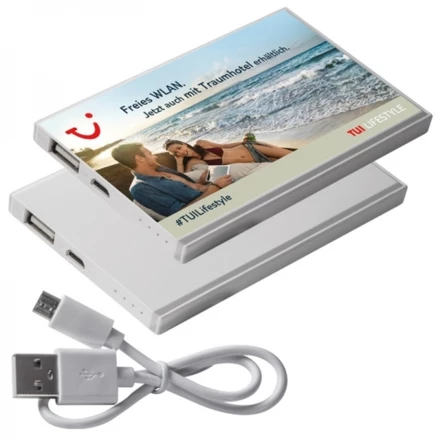 Power bank 2200 mAh PINEVILLE - biały - (NEG-0346-06)