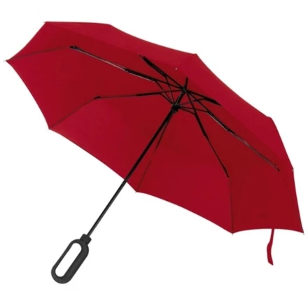 Parasol manualny Ø98 cm ERDING - czerwony - (NEG-0885-05)