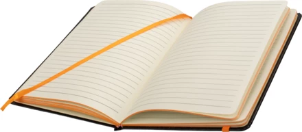 Notes A5 w linie CUXHAVEN - pomarańczowy - (NEG-0379-10)