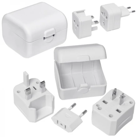 Adapter podróżny PERU - biały - (NEG-0394-06)