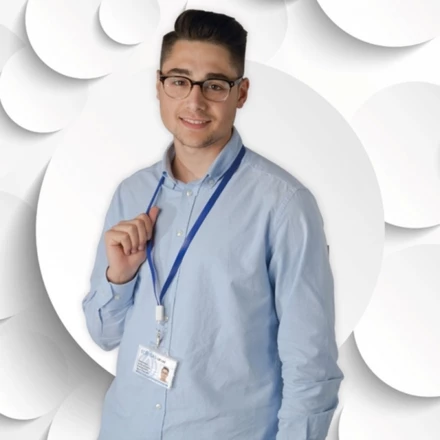 Smycz do transferu danych z micro USB LE PORT - niebieski - (NEG-0639-04)