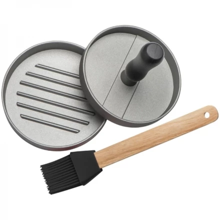 Forma do burgerów z pędzlem TEXAS - czarny - (NEG-0580-03)