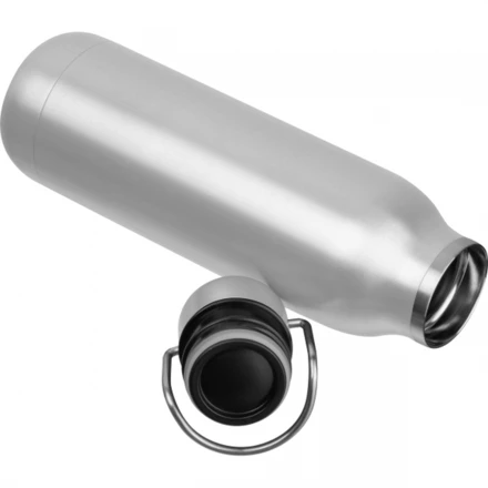 Stalowa butelka na wodę BORGHOLM 600 ml - szary - (NEG-5331-07)