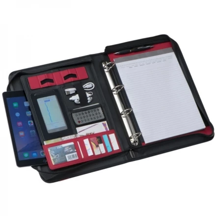 Folder A4 w linie MILWAUKEE - czarny - (NEG-0625-03)