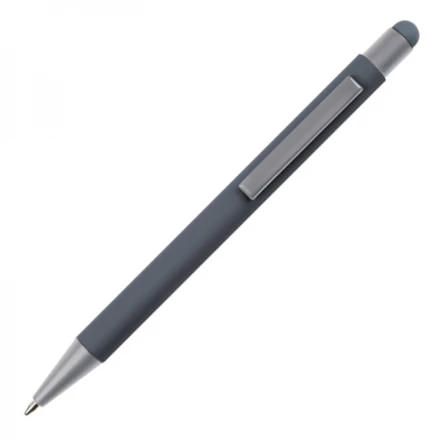 Metal ballpen touch pen SALT LAKE CITY - dark grey - (NEG-0934-77)