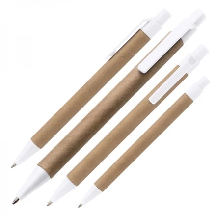 Długopis tekturowy BRISTOL - biały - (NEG-0397-06)