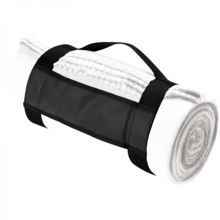 Fleece blanket NASHVILLE - white - (NEG-6902-06)