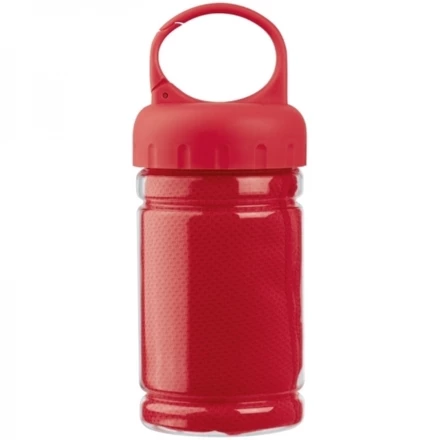 Ręcznik sportowy SPORTY - czerwony - (NEG-0884-05)