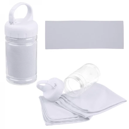 Ręcznik sportowy SPORTY - biały - (NEG-0884-06)