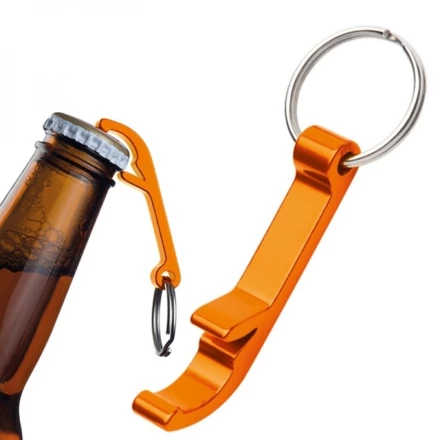 Brelok metalowy otwieracz do butelek WORCESTER - pomarańczowy - (NEG-9042-10)