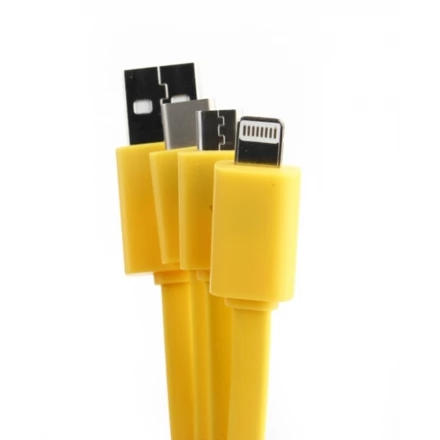 Kabel w indywidualnym kształcie 3w1 - wielokolorowy - (NEG-EG0424-00)