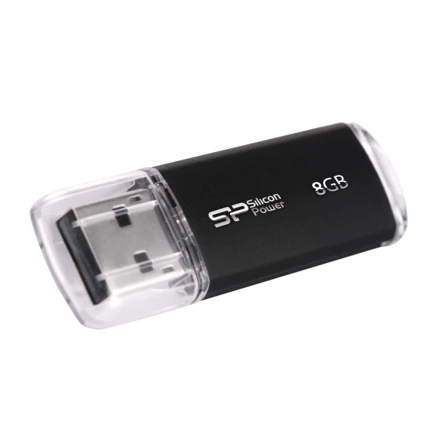 Pendrive Ultima II I-series, 8GB 2.0 Silicon Power - czarny - (NEG-EG8117-03 8GB)