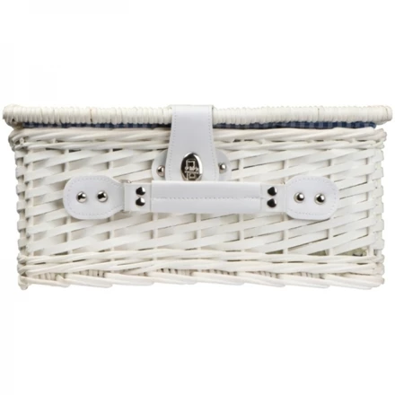 Kosz piknikowy dla 2 osób EMMERLEV - biały - (NEG-1446-06)