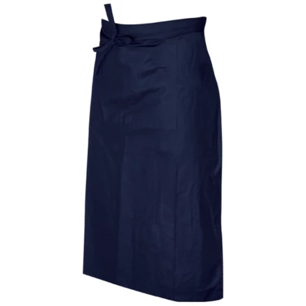 Cotton apron MJOLDEN - navy blue - (NEG-1383-44)