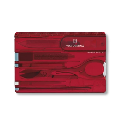 SwissCard Classic Victorinox - czerwony - (NEG-071-00T65)