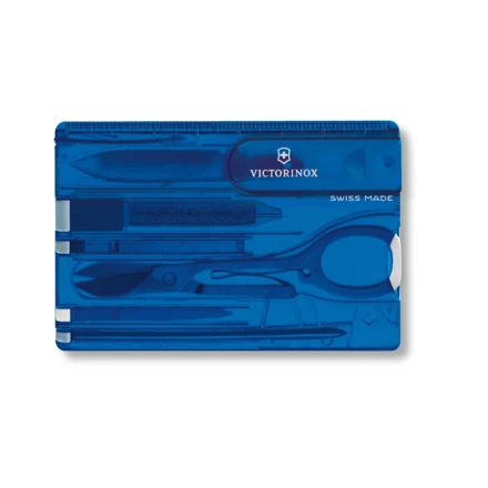 SwissCard Classic Victorinox - niebieski - (NEG-071-22T264)