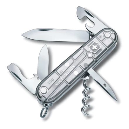 Scyzoryk Spartan silvertech transparentny Victorinox - przeźroczysty - (NEG-13603-T766)