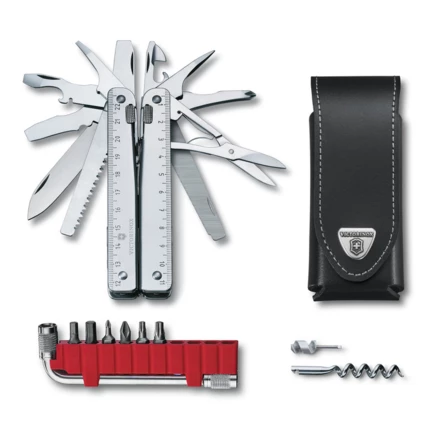 SwissTool Plus - 41 narzędzi Victorinox - szary - (NEG-30338L0-7)