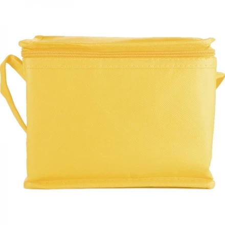 Torba termiczna non woven na 6 puszek 330 ml NIEBY - żółty - (NEG-1542-08)