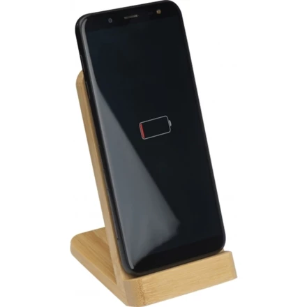 Phone Stand with Wireless Charger GALWAY - beige - (NEG-3191-13)