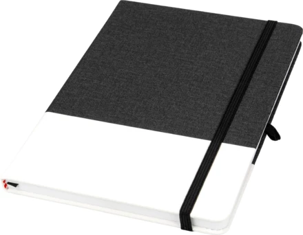 Notes A5 w kratkę BARDOLINO - czarny - (NEG-1445-03)