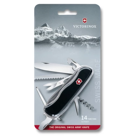 Scyzoryk Outrider Victorinox - czarny - (NEG-08513-303)
