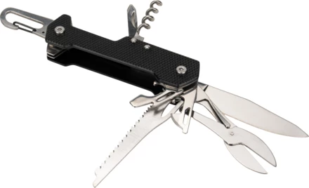 Pocket knife NEMRUT Schwarzwolf - black - (NEG-F2405800AJ3-03)