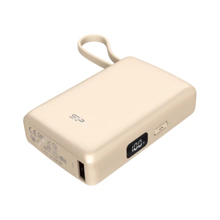 Power bank CP10 10 000 mAh Silicon Power - beżowy - (NEG-EG8345-13)