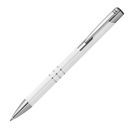 Metal ballpen LAS PALMAS - white - (NEG-3639-06)