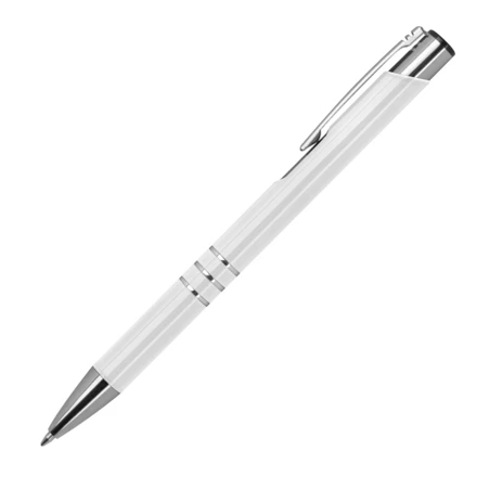 Metal ballpen LAS PALMAS - white - (NEG-3639-06)