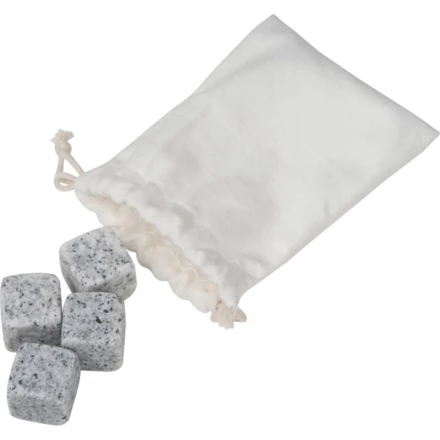 Kamienne kostki do napojów SHENZHEN - szary - (NEG-4611-07)