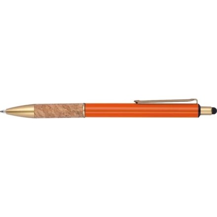Długopis metalowy touch pen CAPRI - pomarańczowy - (NEG-3690-10)