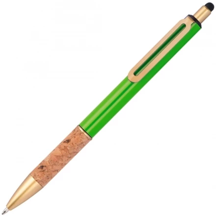 Długopis metalowy touch pen CAPRI - jasnozielony - (NEG-3690-29)