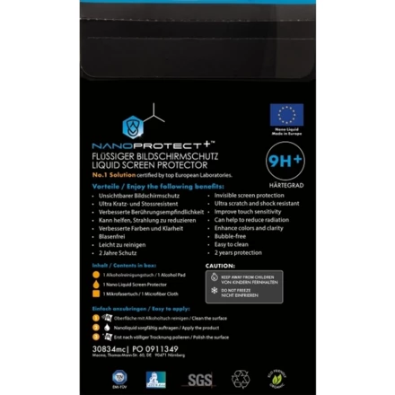 Płynne szkło na telefon LOS ANDES - wielokolorowy - (NEG-0834-mc)