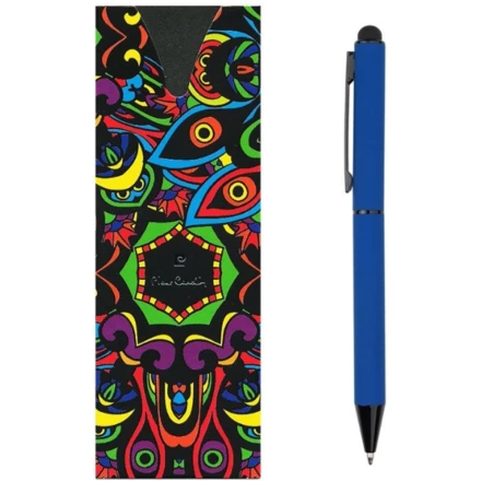 Długopis metalowy touch pen soft touch CELEBRATION Pierre Cardin - niebieski - (NEG-B010170-6IP304)