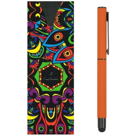 Pióro kulkowe touch pen soft touch CELEBRATION Pierre Cardin - pomarańczowy - (NEG-B030060-1IP310)