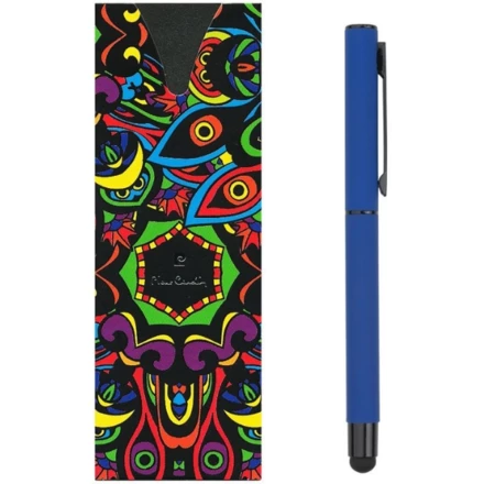 Pióro kulkowe touch pen soft touch CELEBRATION Pierre Cardin - niebieski - (NEG-B030060-6IP304)