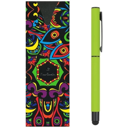 Pióro kulkowe touch pen soft touch CELEBRATION Pierre Cardin - jasnozielony - (NEG-B030060-7IP329)