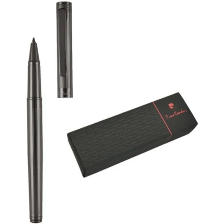 Rollerball pen RENEE Pierre Cardin - dark grey - (NEG-B030020-1IP377)