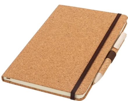 Notes A5 w kropki z długopisem BASTOGNE - beżowy - (NEG-2188-13)