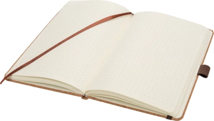 Notes A5 w kropki z długopisem BASTOGNE - beżowy - (NEG-2188-13)