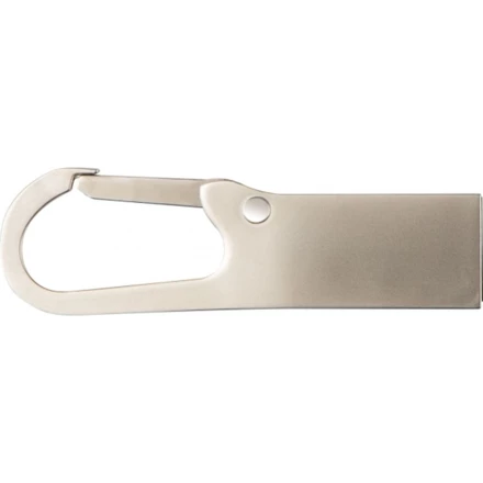 Pendrive metalowy 8GB 2.0 LAS CRUCES - szary - (NEG-0992-07)