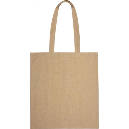 Torba bawełniana z długimi uszami z recyklingu 140 g/m2 CHELMSFORD - beżowy - (NEG-2358-06)