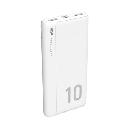 POWER BANK GP15 10000 MAH SILICON POWER - biały - (NEG-EG8313-06)