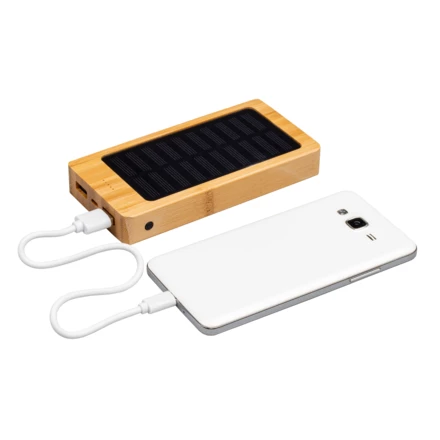 Power bank 8000 mAh BAKERSFIELD - beżowy - (NEG-2563-13)