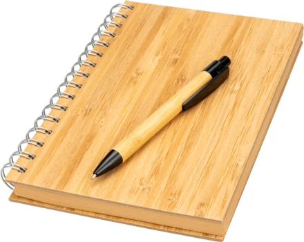 Notes A5 w linie z długopisem PISA - beżowy - (NEG-2699-13)