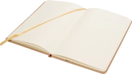 Notes A5 w kropki TILBURG - beżowy - (NEG-2681-13)