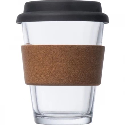 Kubek szklany WROCŁAW 350 ml - przeźroczysty - (NEG-2665-66)